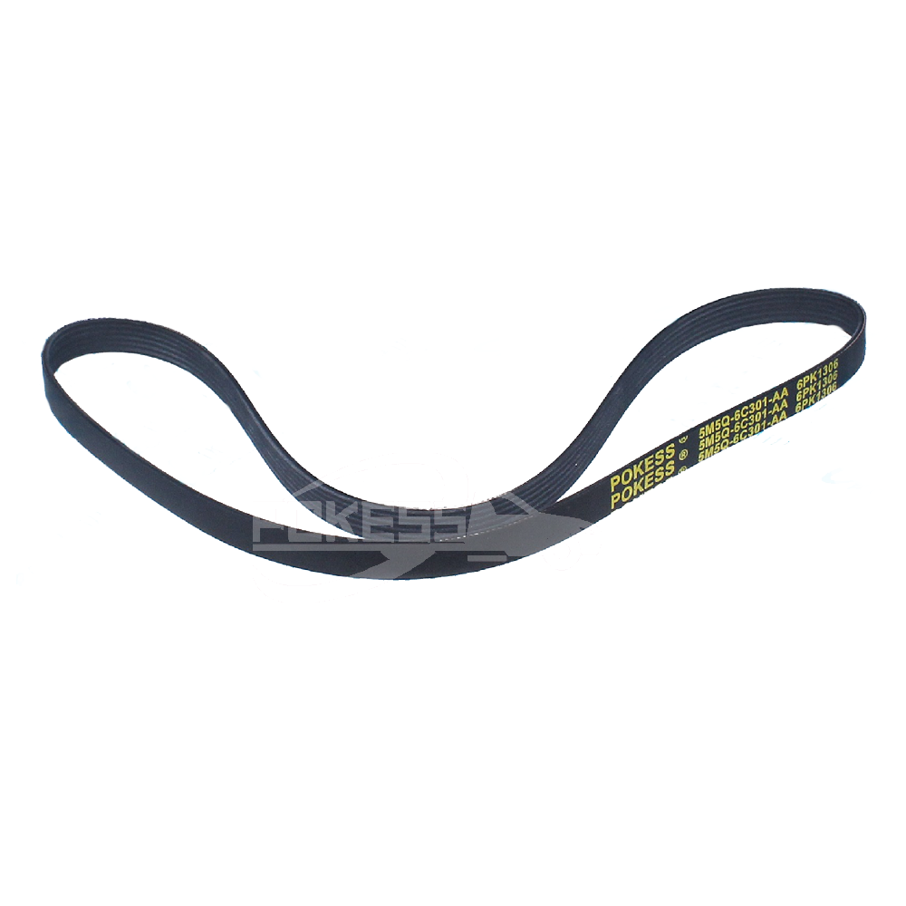 POKESS Body System Car Belt 5M5Q6C301AA Belt 6PK1306 for Ford Fo-cus 05-11