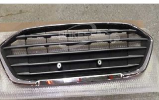 Grille JX7B8200FC Grille Horizontal Stripe Silver Gary for Ford Focus 2019