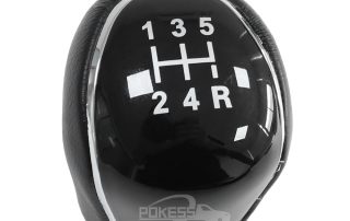 Automatic Car Gear Leather Shift Knob QZXN-G14 Gear Shifter Handball 5 Speed for Ford Mondeo 2.0 2004-2006
