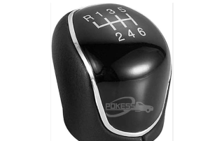 Automatic Car Gear Leather Shift Knob QZXN-G15 Gear Shifter Handball 6 Speed R Upper Left for Ford Mondeo 2.0 2004-2006