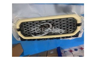 POKESS Front Bumper Grille Guard ML3Z8200LBPTM Grille for Ford F150 2021-